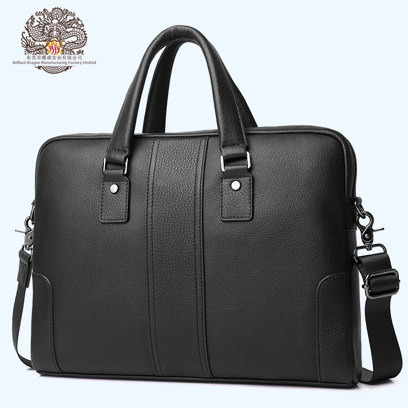 Porte-documents en cuir classique pour hommes pour un style professionnel 1