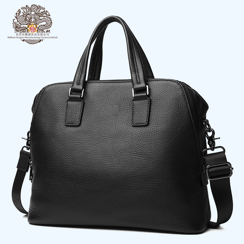 Porte-documents en cuir classique pour hommes 1
