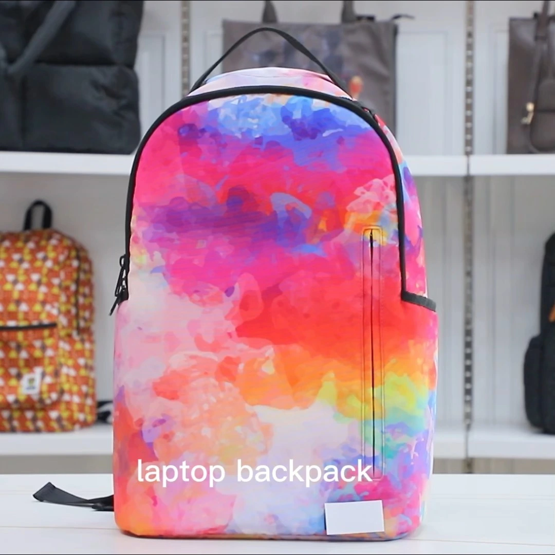 Individuell bedruckte Büro-Computertasche, Laptop-Rucksack 1