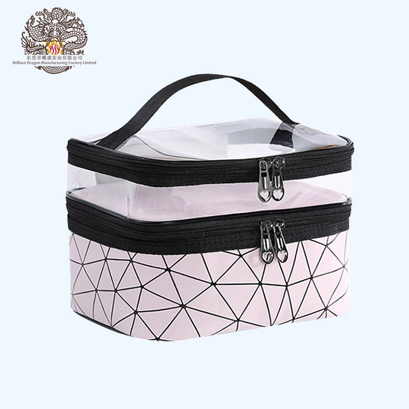 Trousse de maquillage transparente en PVC 1