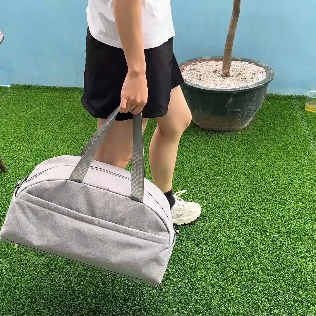 Sac de voyage personnalisé, prix de gros, sac de voyage gris décontracté, sac de sport, de sport 1
