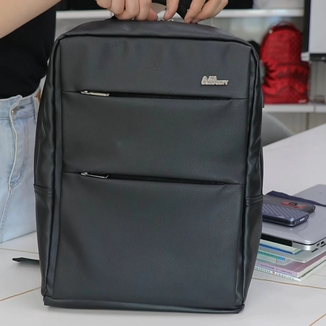 Backpack manufacturers office computer bag laptop backpack with usb 1