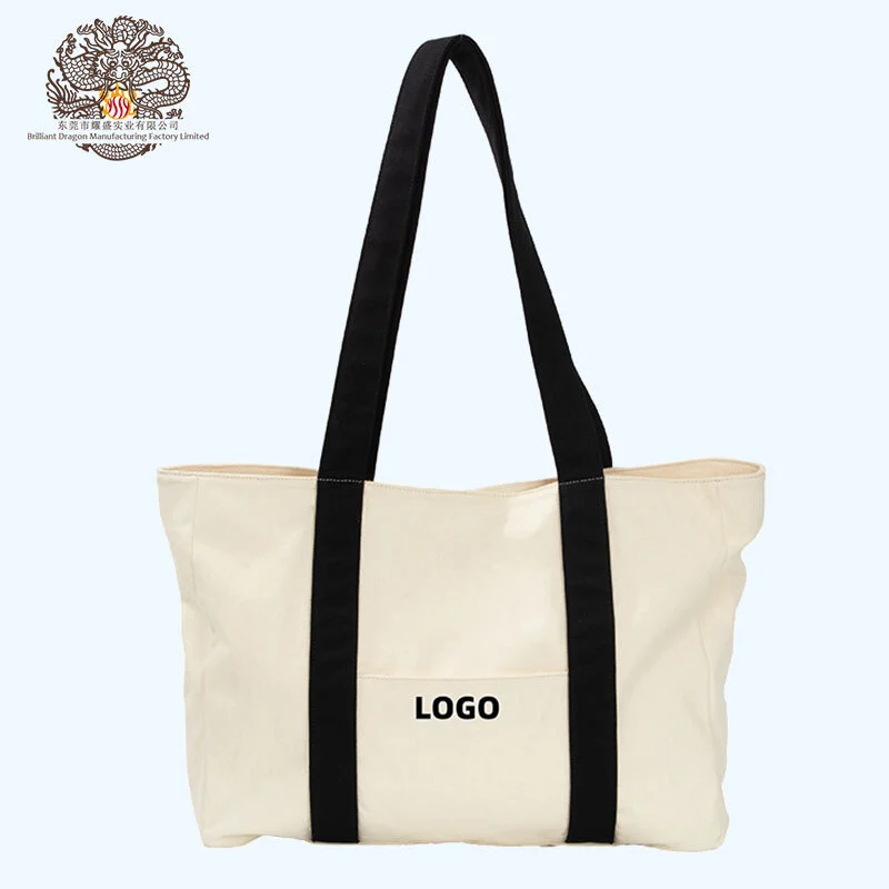 Sac à bandoulins sur les sacs fourre-tout personnalisés avec logo imprimé personnalisé 1