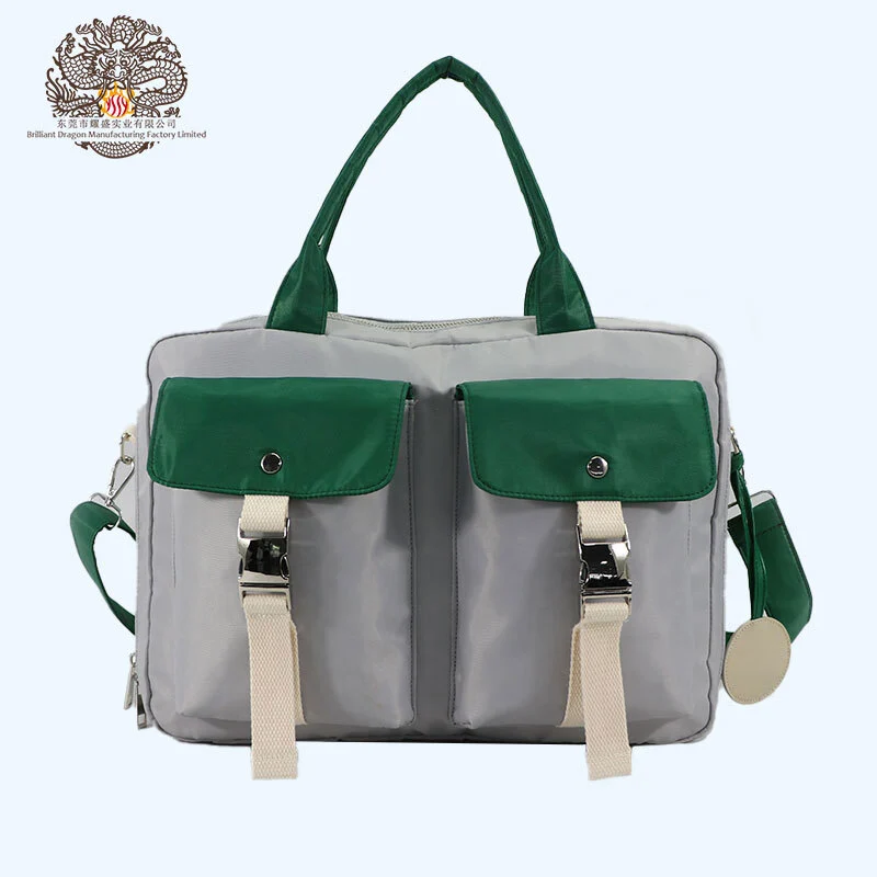 Sac fourre-tout sur toile grande sac à bandoulière avec poches avec poches 1
