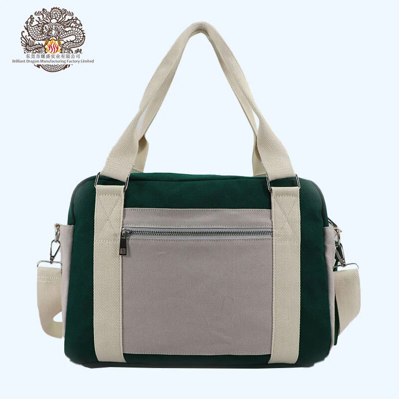 Sac fourre-tout personnalisé Sac à épaule messager avec fermeture éclair 1