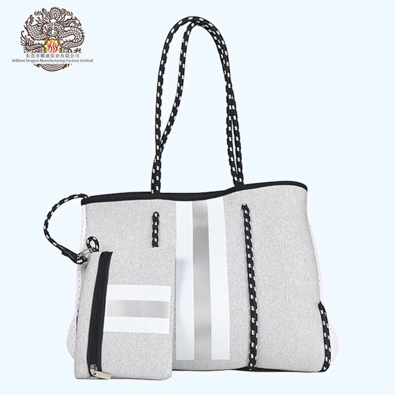 Sac fourre-tout néoprène personnalisé pour les filles 1