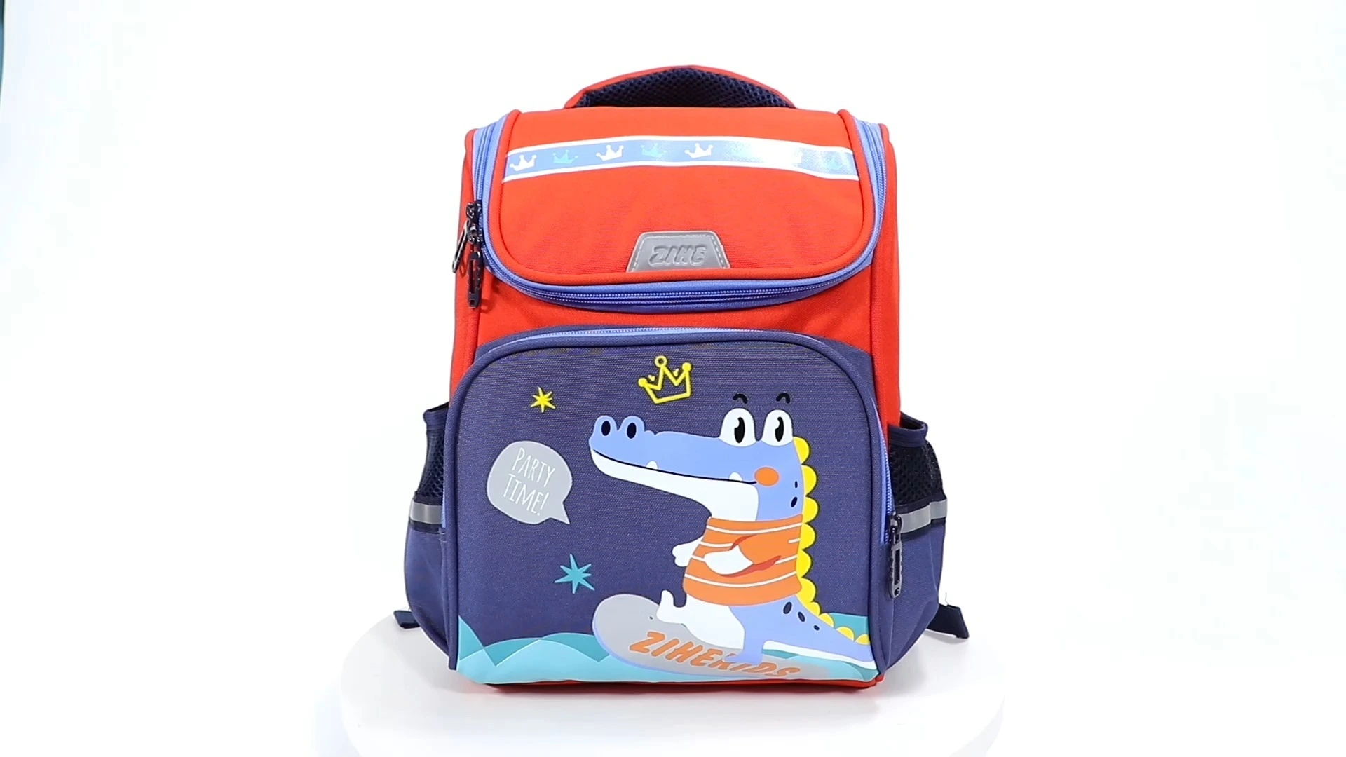 Cute Cartoon Kids Backpack for Preschool & Kindergarten - Lightweight Small School Bag with Chest Strap 1