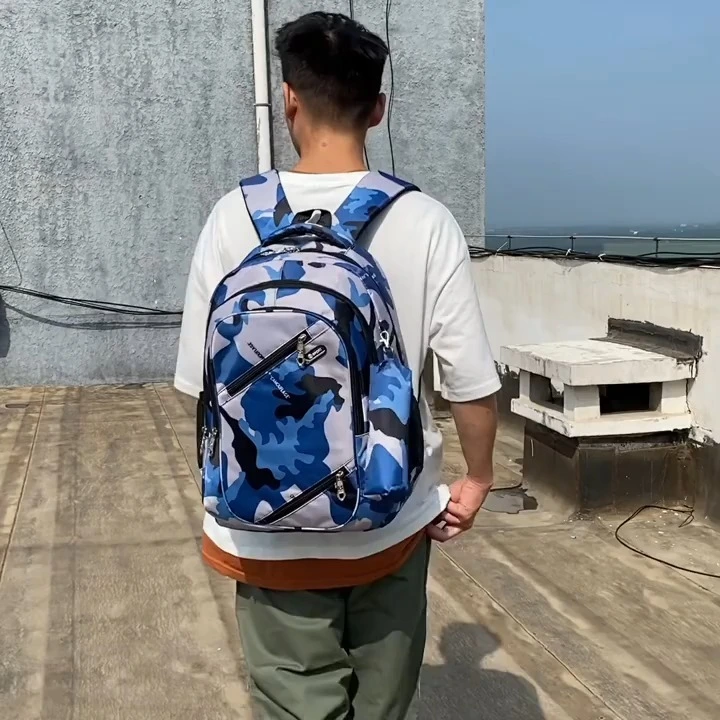 School bags boy backpack ransel kasual manufactures 1