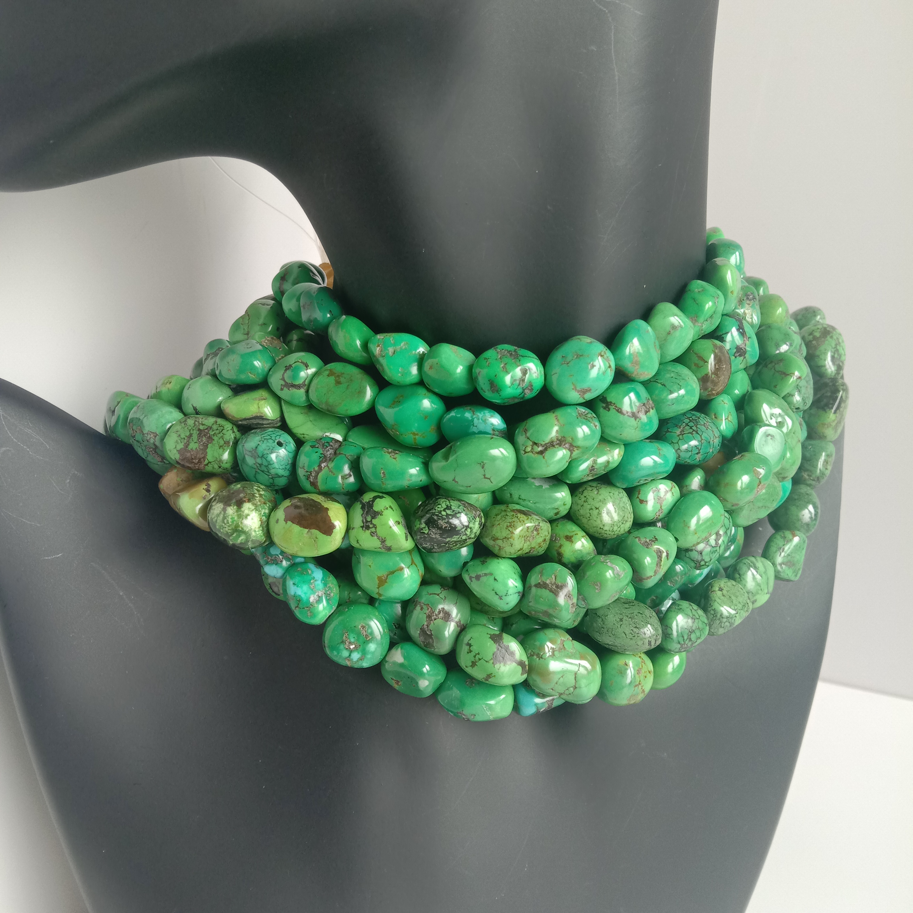 Lifaha tsa Gemstone Howlite Turquoise teaardrop 16