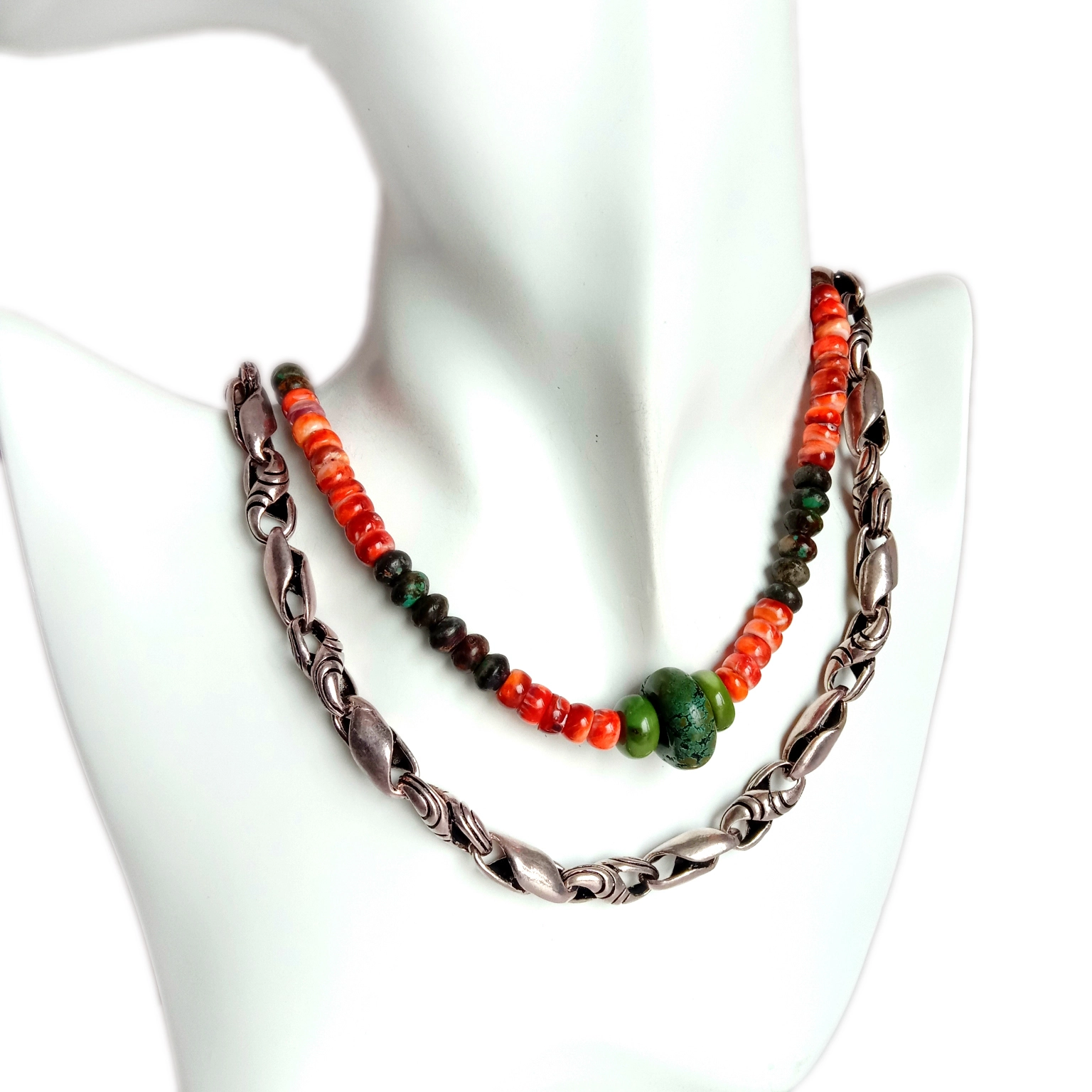 Alami spiny tiram pirus Afrika Kalung Pirus 1