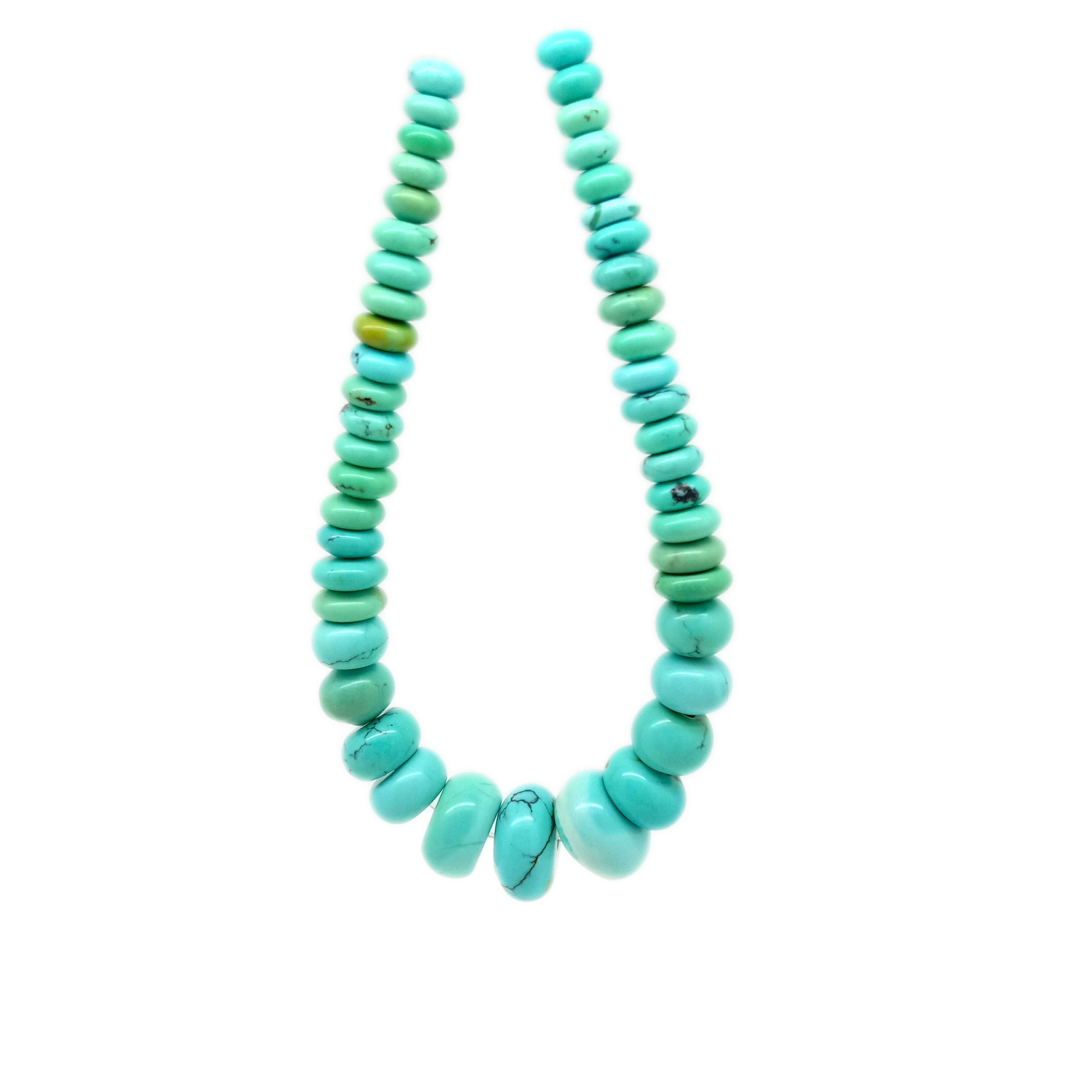 ಅಪ್ಪಟ ಹುಬೈ ವೈಡೂರ್ಯದ ಮಣಿಗಳು ರೊಂಡೆಲ್ಲೆ ಚಕ್ರ ನೈಜ ನೈಸರ್ಗಿಕ ನೀಲಿ ವೈಡೂರ್ಯದ ಮಣಿಗಳು 18