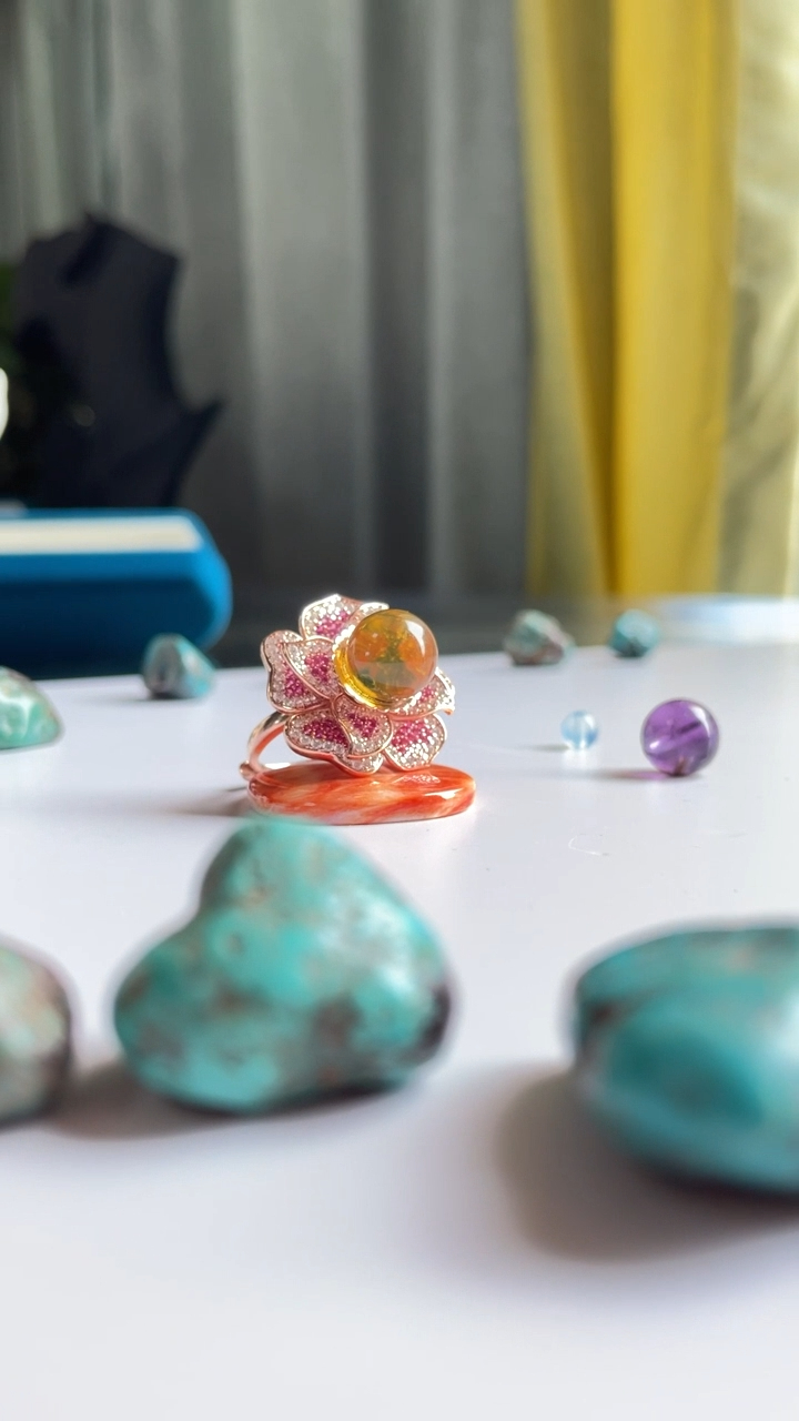 Ambe Gemstone 925 Sterling Silver Gemstone Ring Jewelry 8