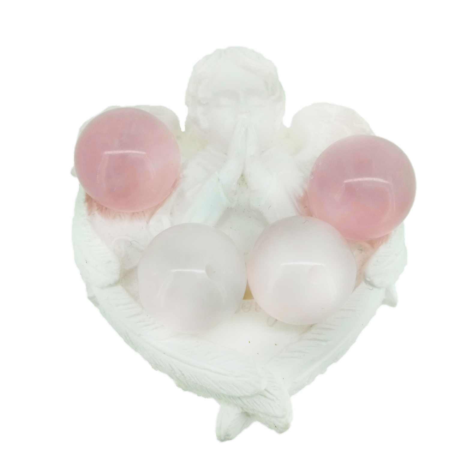 Tinuod nga Natural Rose Quartz Beads Pink Rose Quartz Gemstone Grade Round Gemstone 14