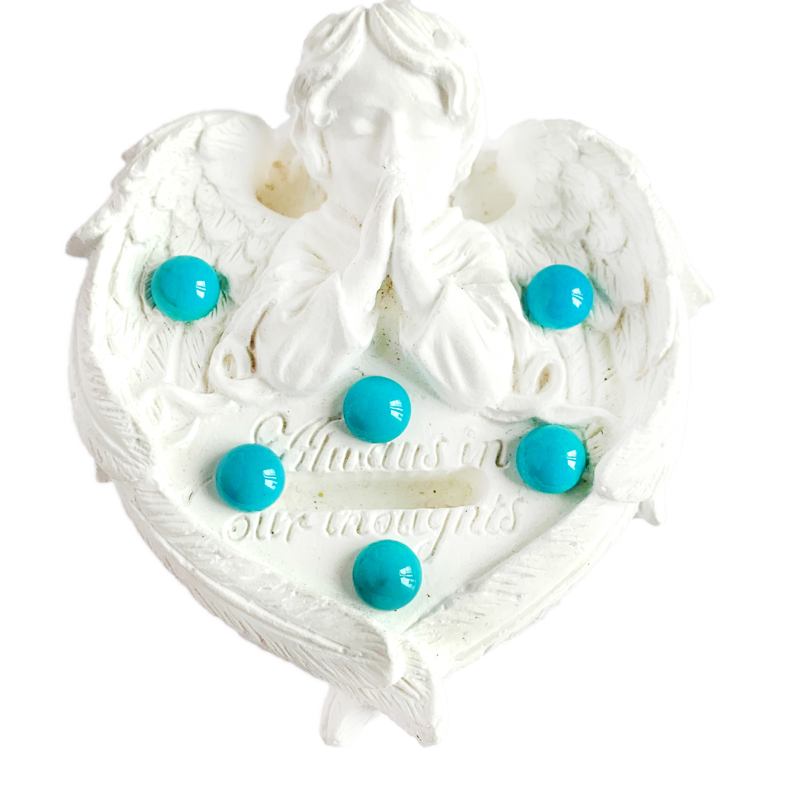 قدرتي فيروز ڪيبوچون 7mm گول في پٿر پٿر جي موتي 15