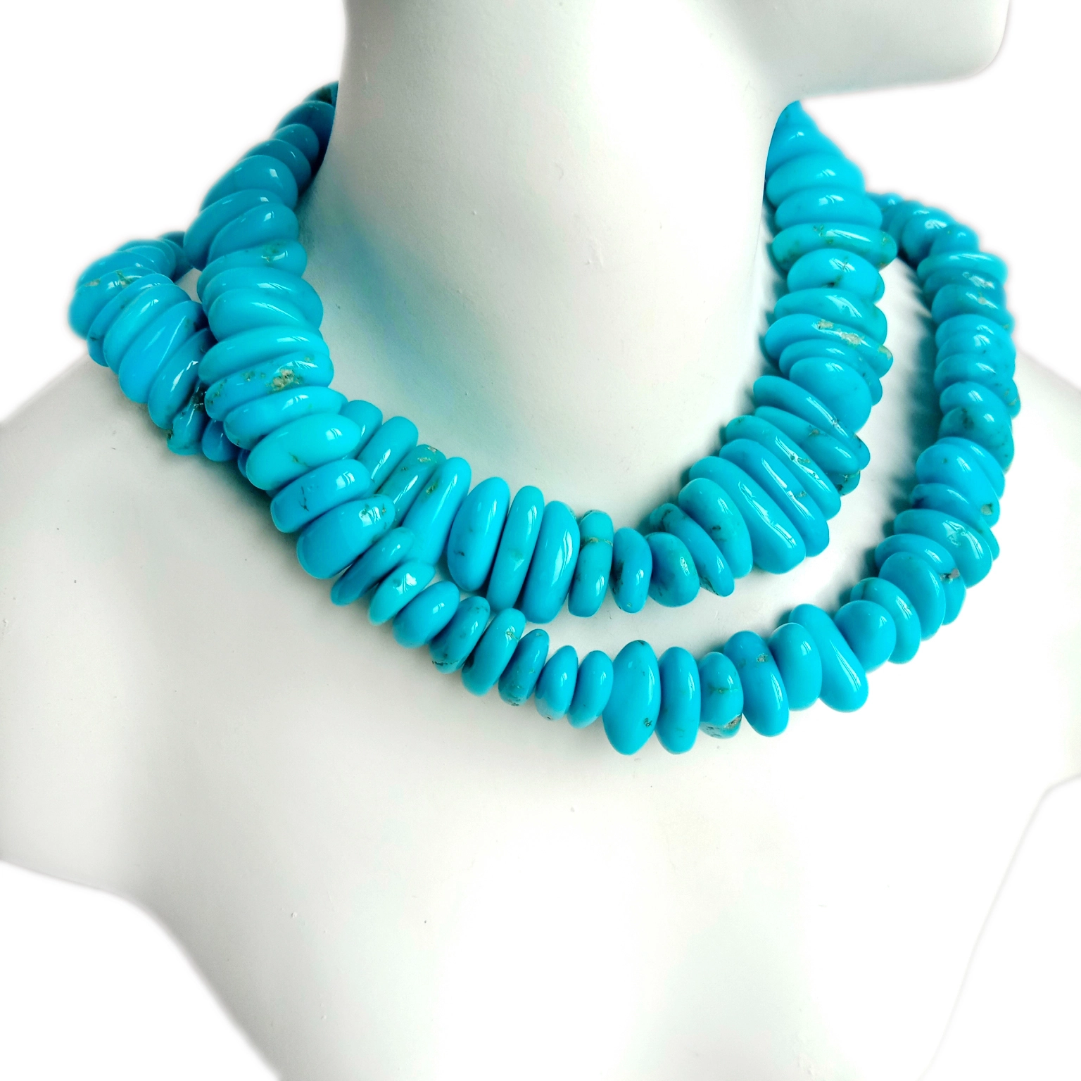 Utengenezaji wa vito vya Vito vya Turquoise Vito vya Nugget Isivyo Kawaida 1