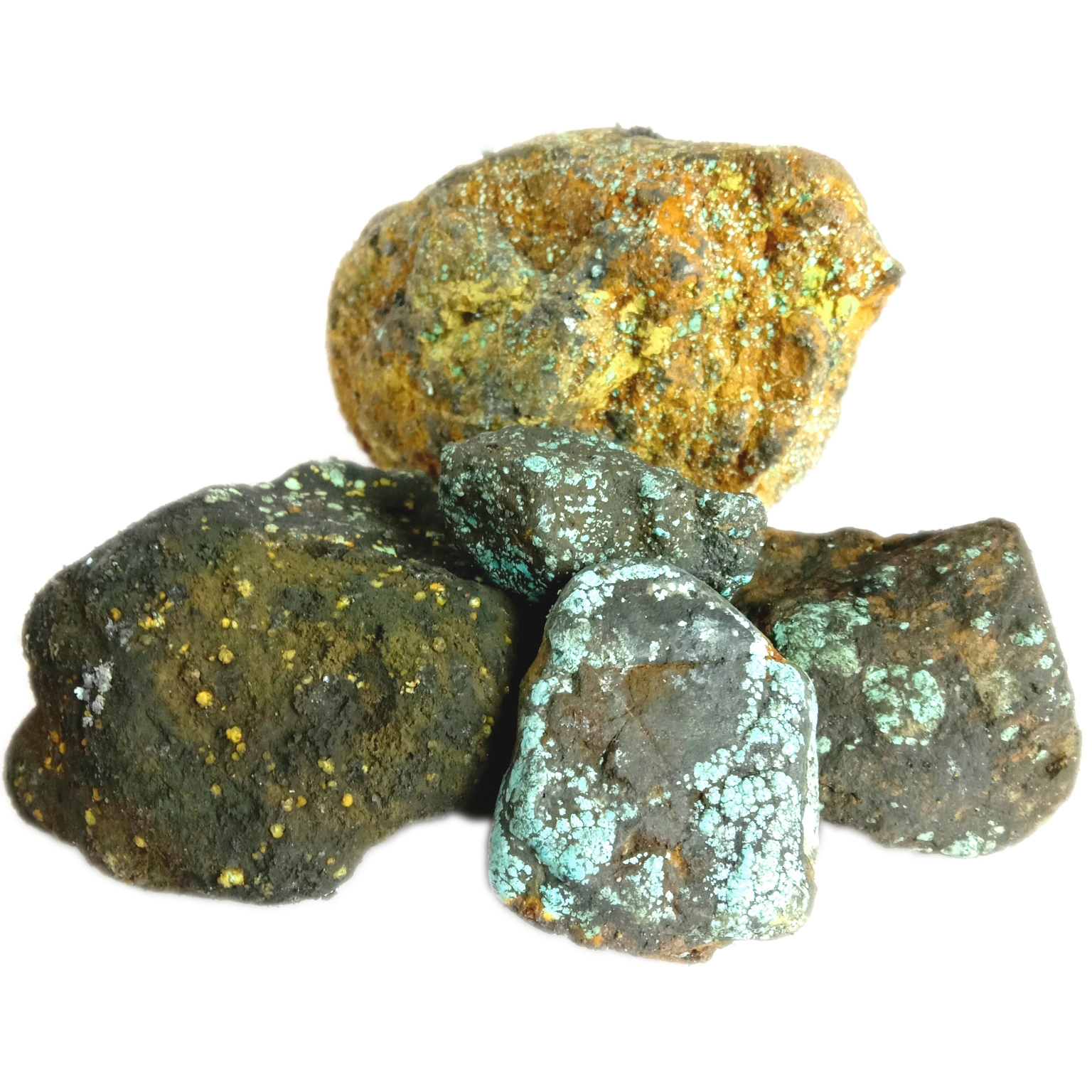Hoëgraad Kingman Arizona Natuurlike Turkoois Rough Lapidary Rough American Turquoise 1