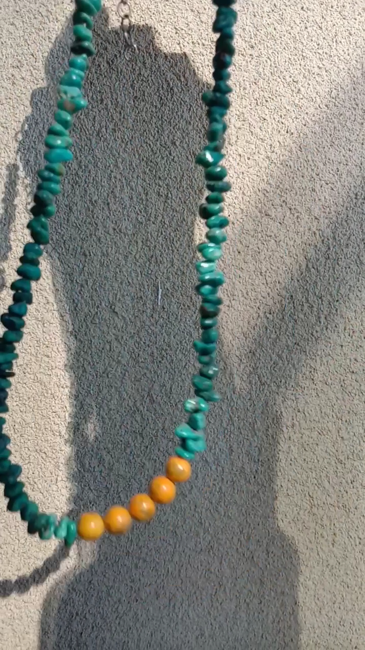 Həqiqi Tünd Turkuaz Bumble Bee Boyunbağı 9