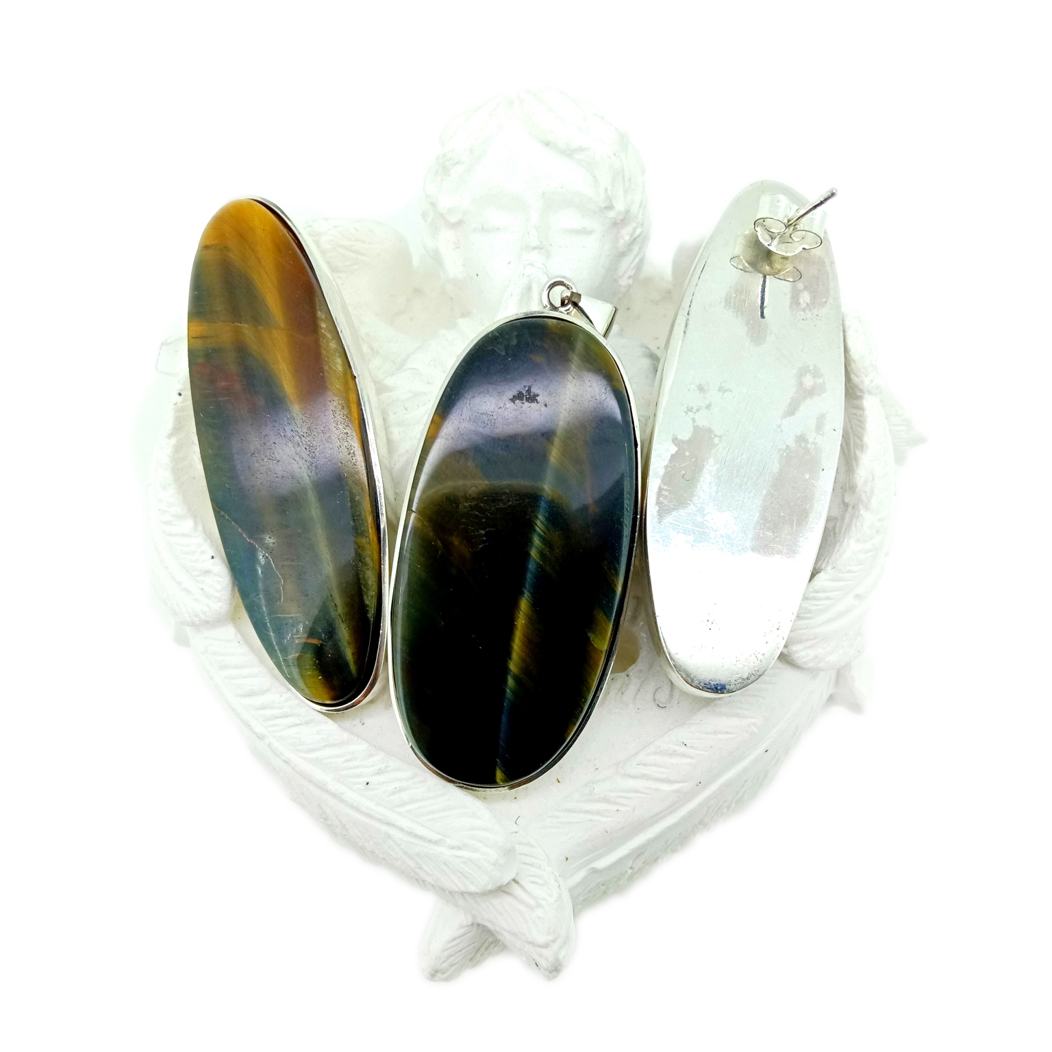 大黃蜂 925 純銀真品耳環和吊墜蜜蜂耳環純銀蜂王 14