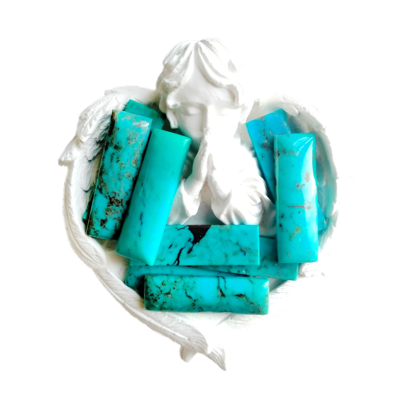 Kingman emume Cabochon turquoise Cabochon 1