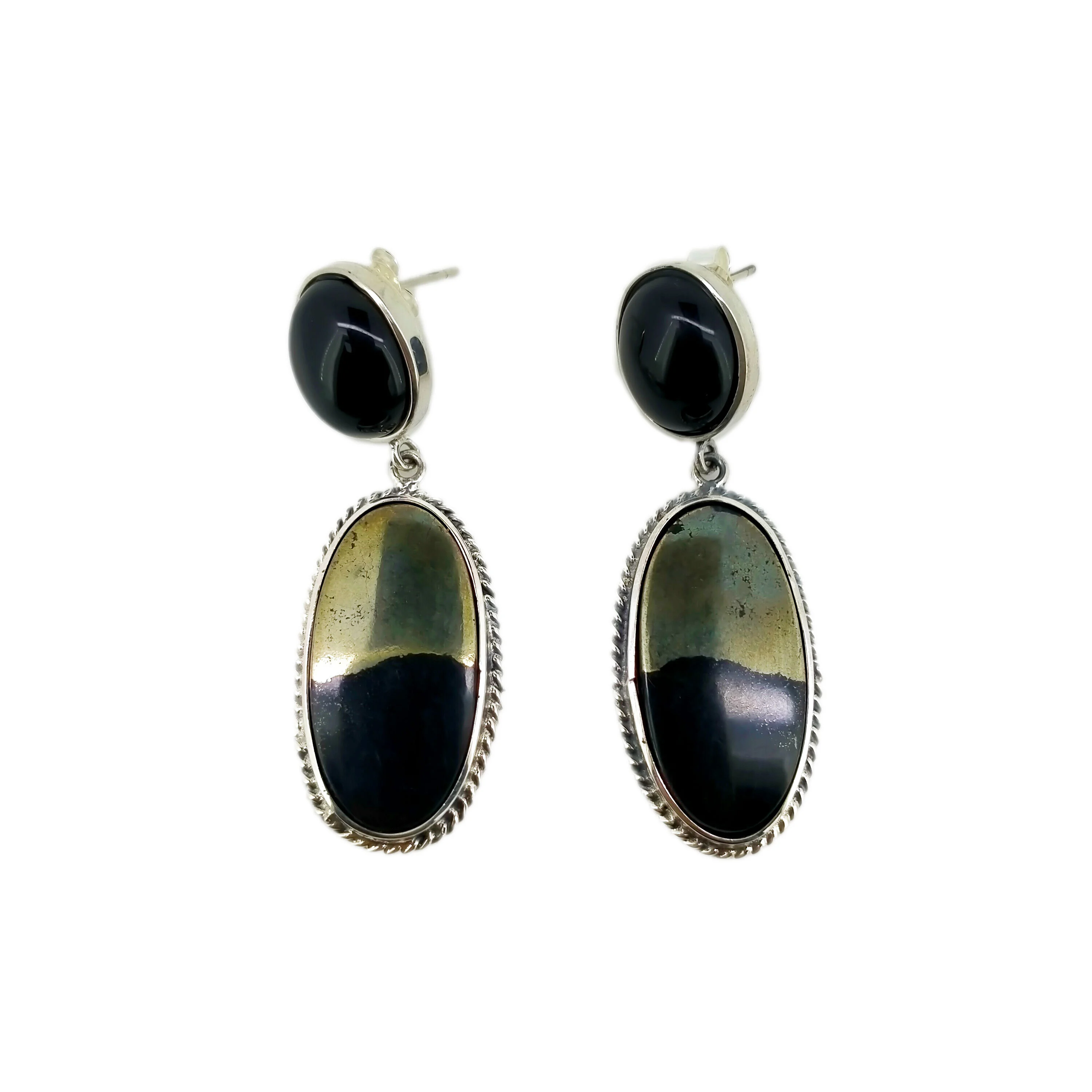 Bumblebee Orelringoj Gemaj Orelringoj 925 Sterling Silver Orelringoj 1