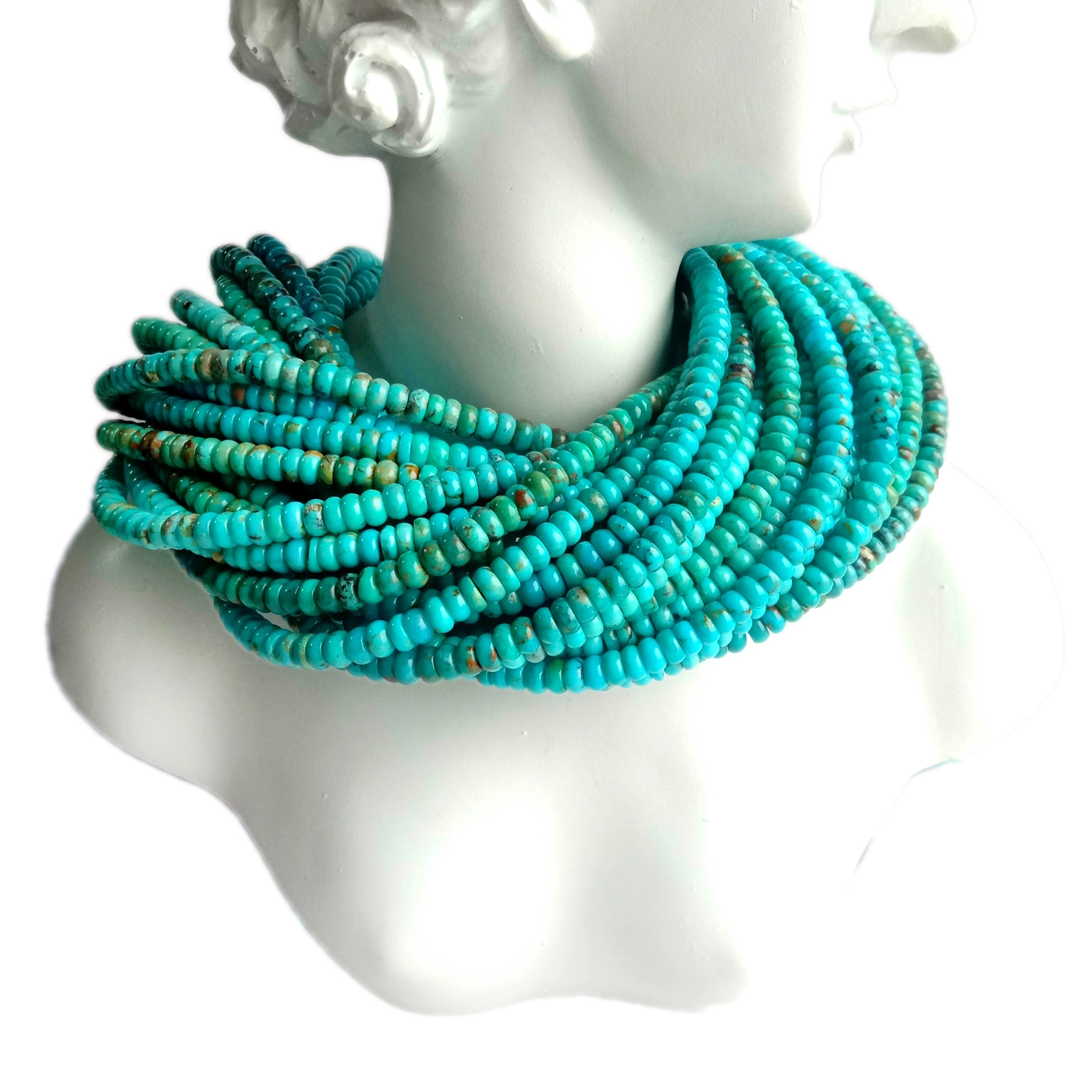 Kingman 4 hli Turquoise hlaws caj dab turquoise caj dab 1