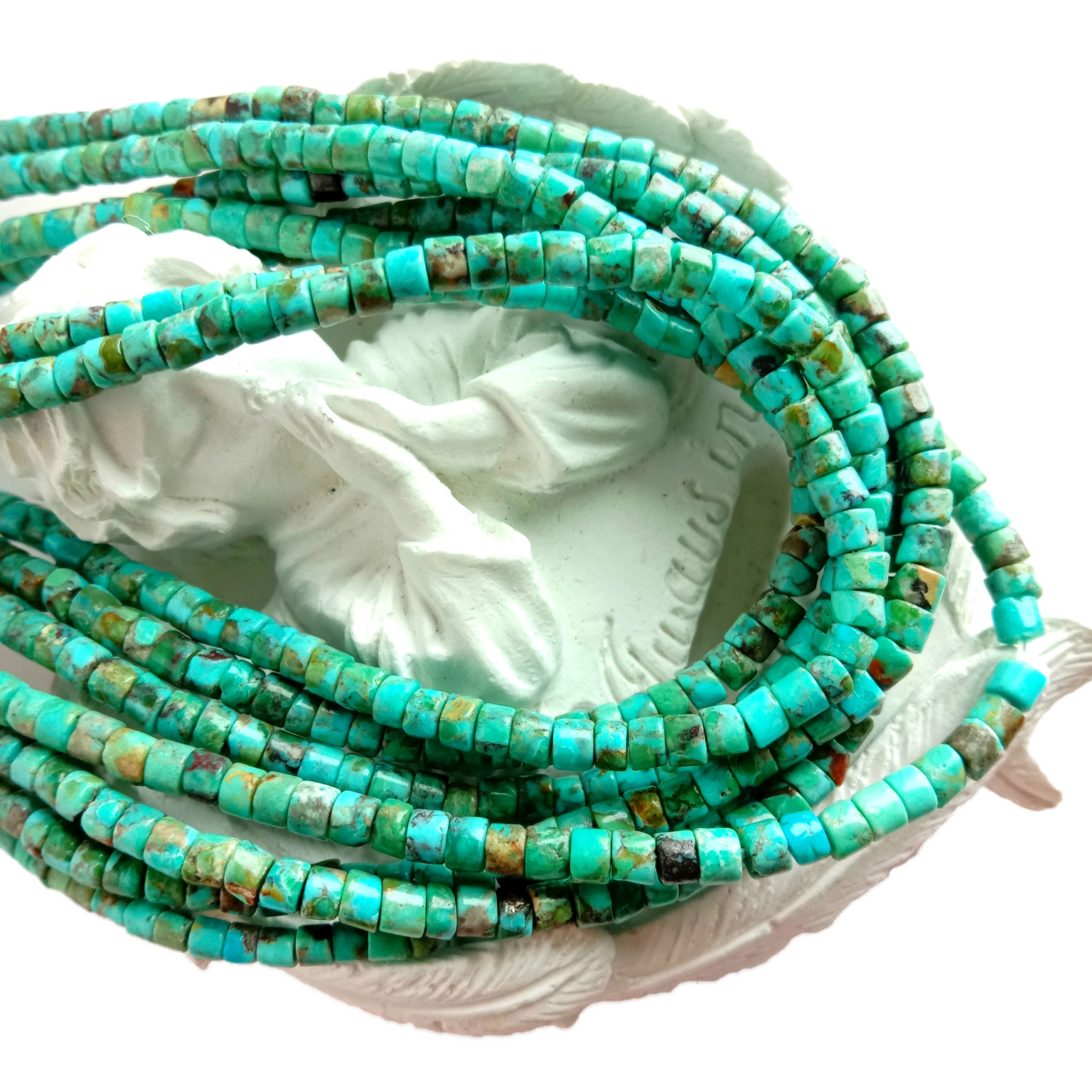 16-инчни оригинални тиркизни рондели дискови со целосни жици Хеиши 3 мм за ѓердан 18