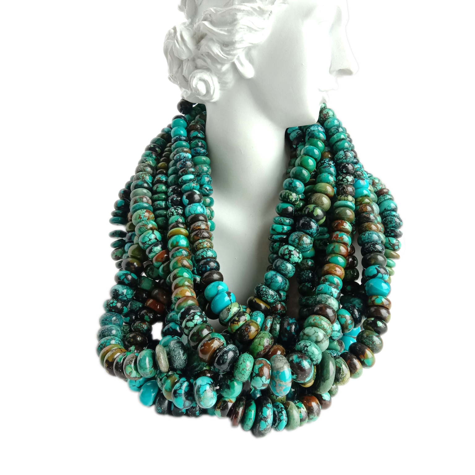 Байгалийн Төгссөн Rondelle оюу бөмбөлгүүдийг оюу эрдэнийн чулуу Жинхэнэ оюу угсаатны чулуун бөмбөлгүүдийг 18