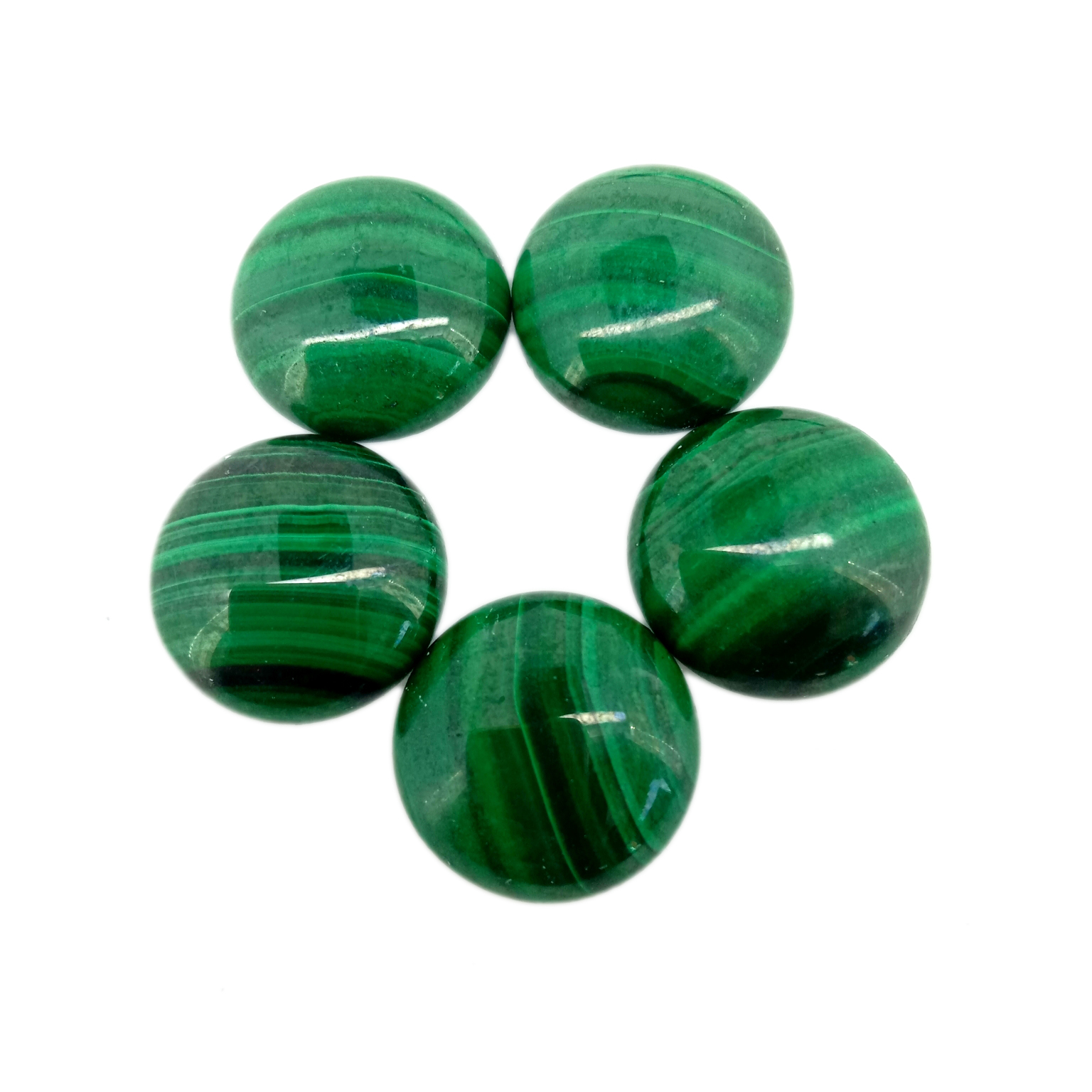 Naturalny 15mm malachitowy kaboszon do wyrobu biżuterii owalny kształt gładki polski malachitowy kaboszon 14