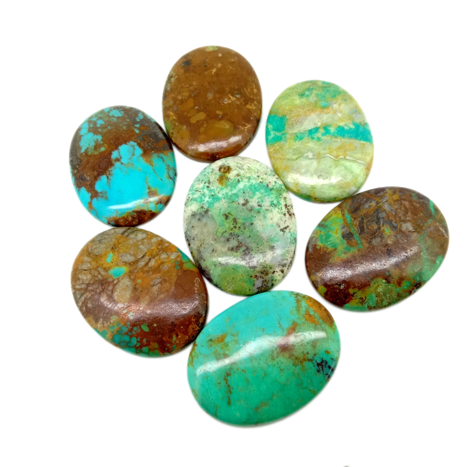 Kingman blue Turquoise Freeform Cabochon Suites Freeform Cabs 1