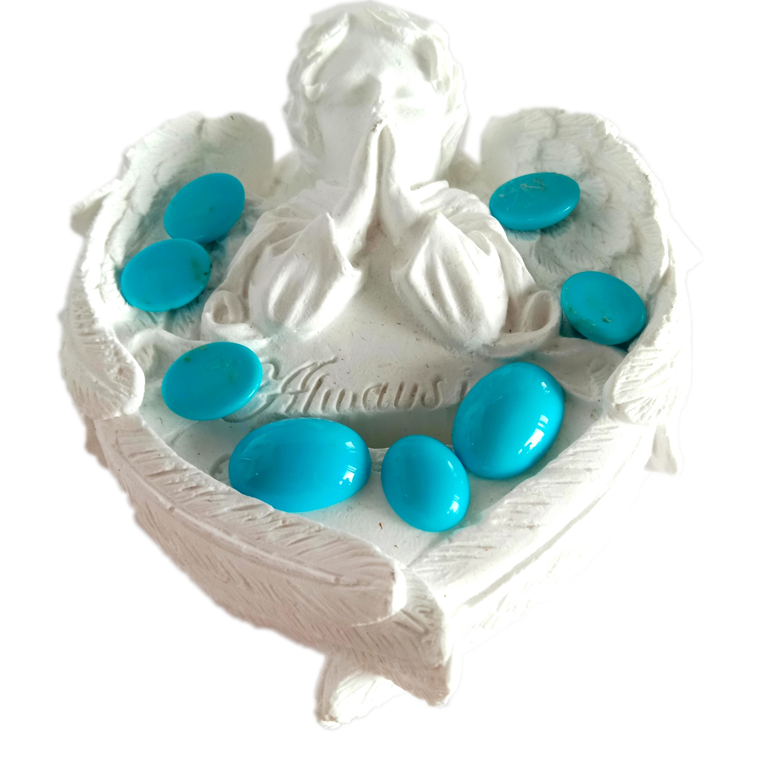 Natural Turquoise Cabochon Carat Natural Turquoise Cabochon Arizona Vatosoa 15