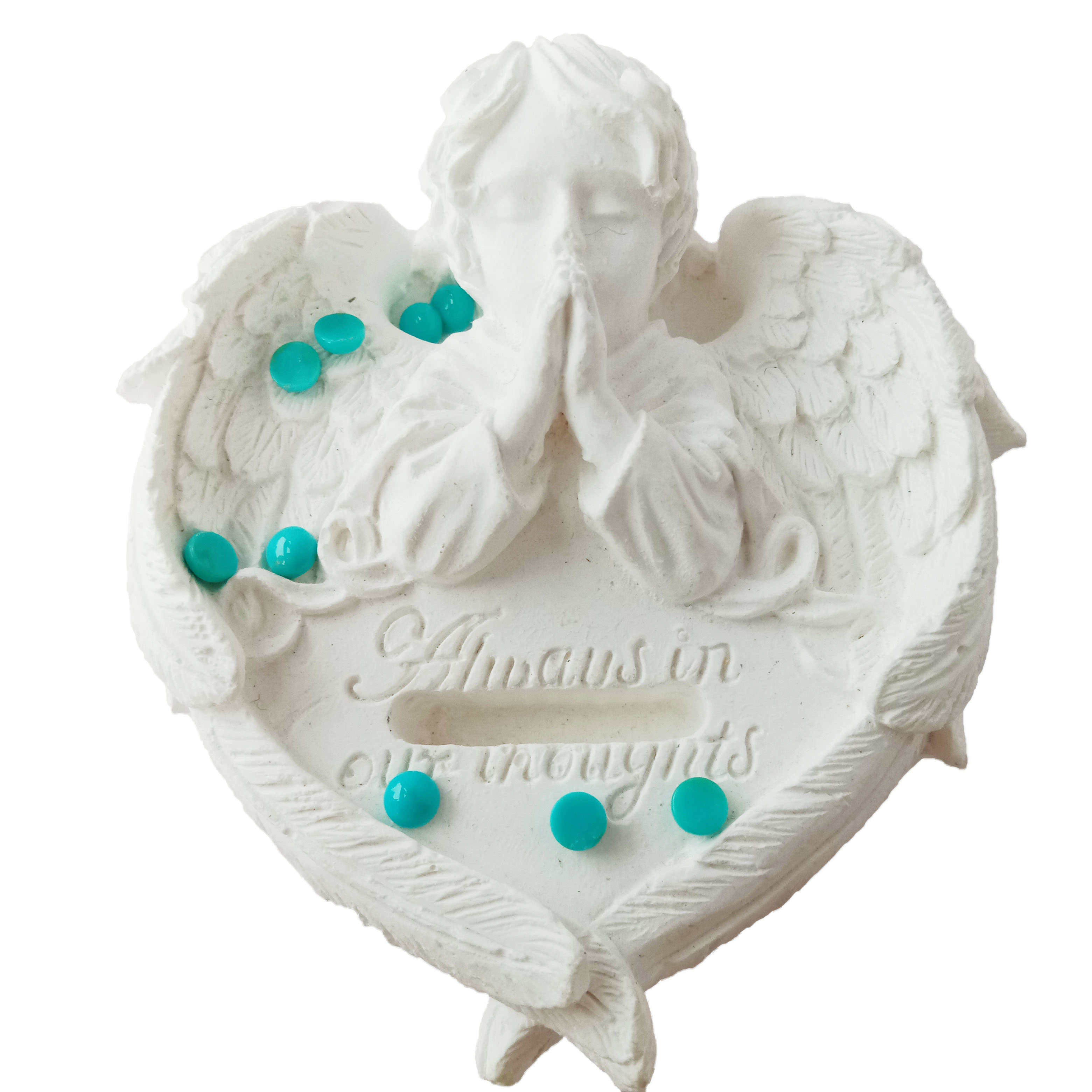 I-Turquoise Yemvelo engu-4mm Amatshe Ayigugu Abushelelezi 15