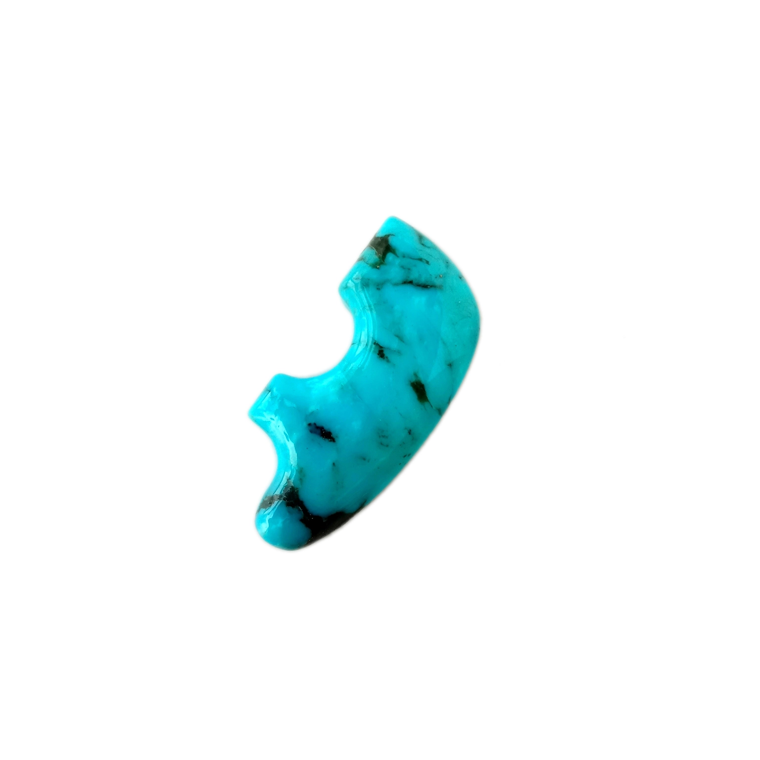Tshwj xeeb heev Antique Qub Turquoise Tes Carved Tsiaj Figure Collectible Piece 1