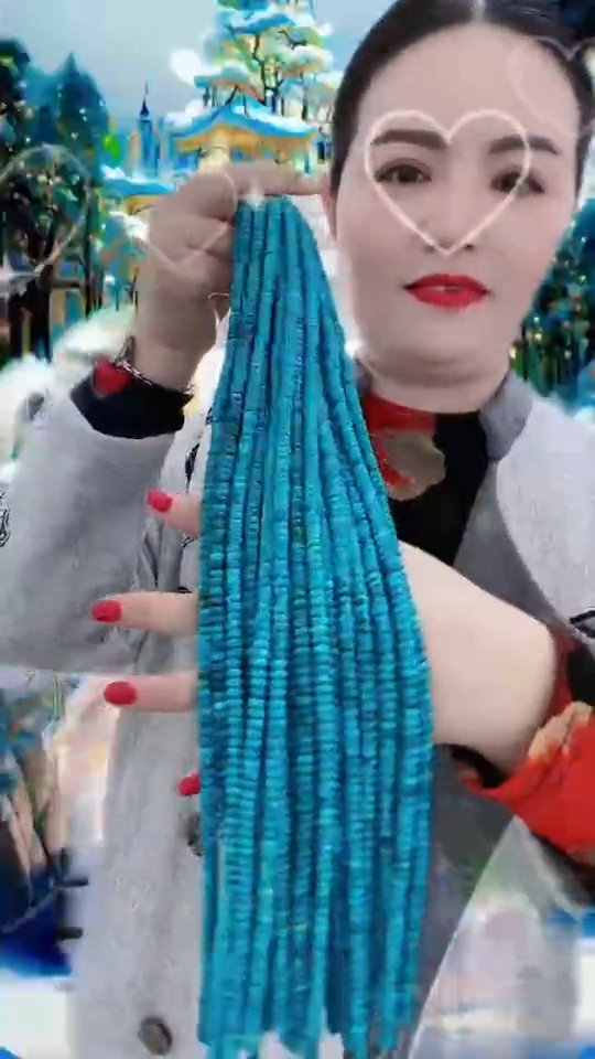 100 парчиња кралско сина тиркизна камен Рондел тркала Хеиши мушка 6 мм 8 мм 10 мм тиркизна 12 мм DIY Накит со мониста целосна прачка 12