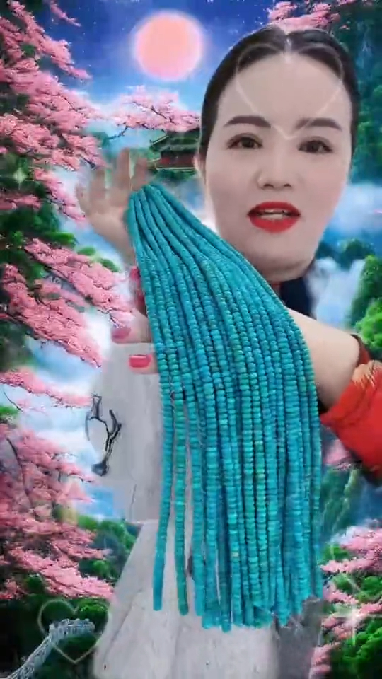 Campitos Turquoise(Mexico) 8mm Rondell CTRe 12