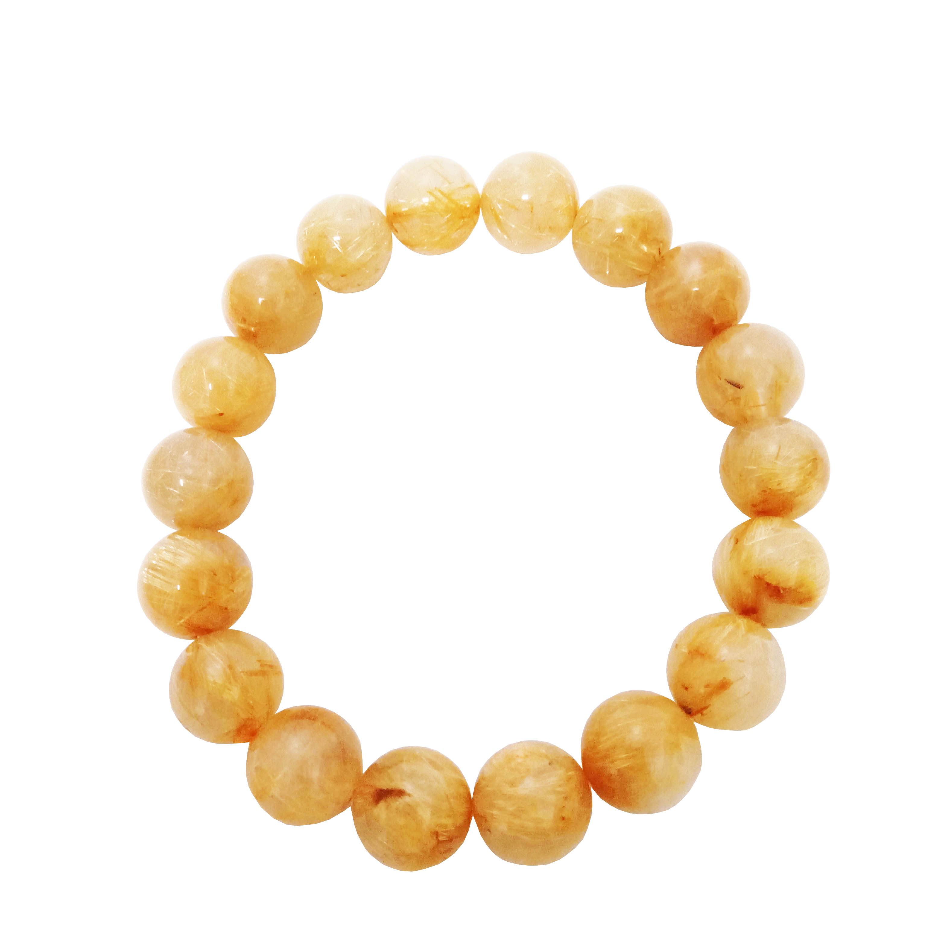 Natural nga 12mm Rutilated Quartz Beads bulawan Rutilated Quartz Bead Gold Rutile Quartz 14