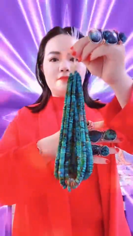 Naturally cloud turquoise mine deep out the natural turquoise handmade the tower shape rondell beads 12