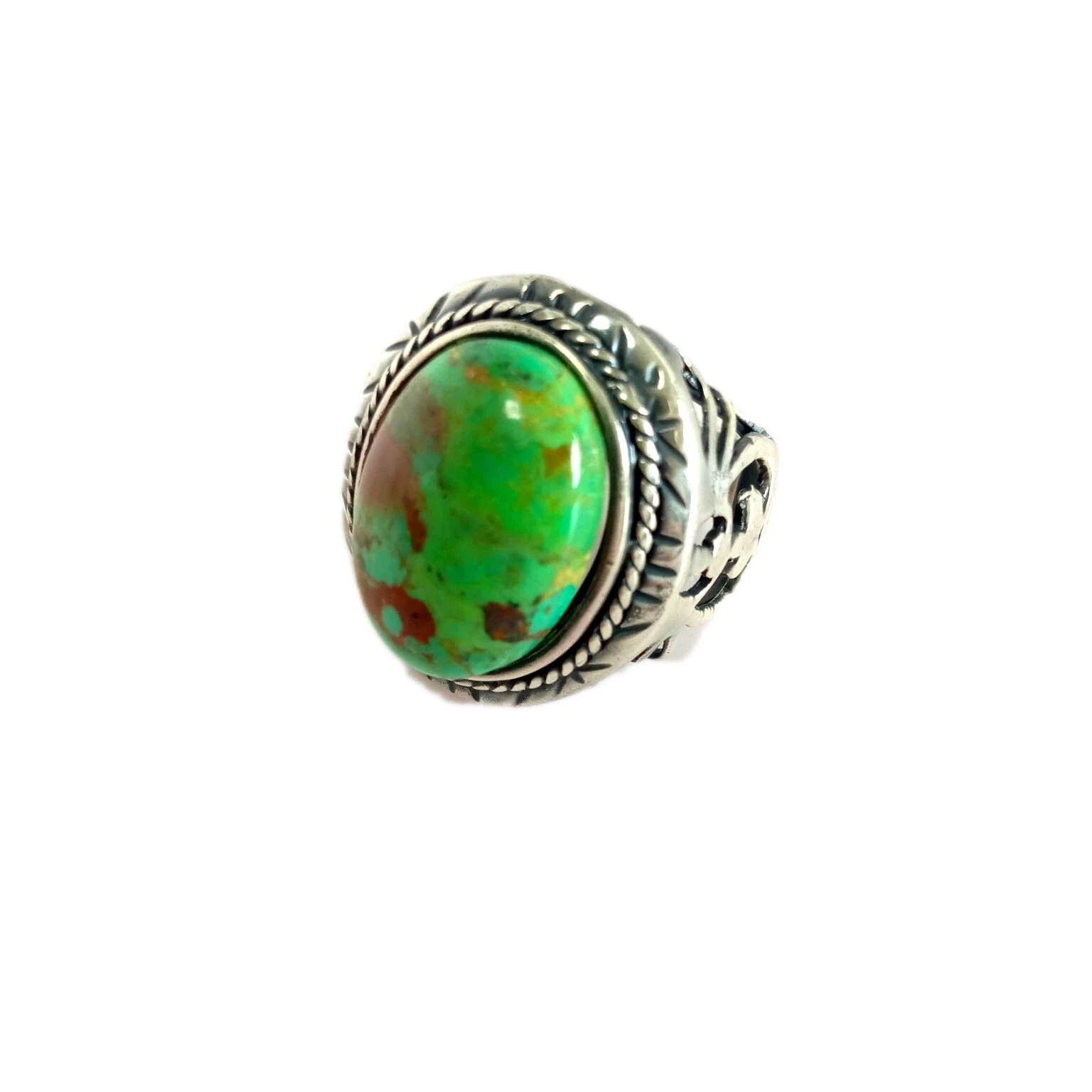 925 Sterling Silver Genuine Turquoise Ring  Boho Turquoise Ring  Turquoise Ring 1
