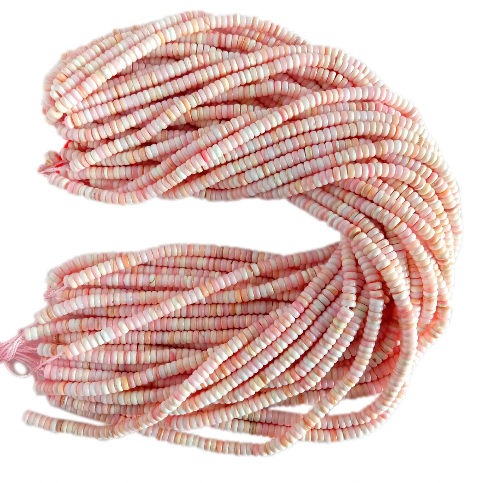 Pacific Princess Shell Necklace and Bracelet with Pink Beads 1