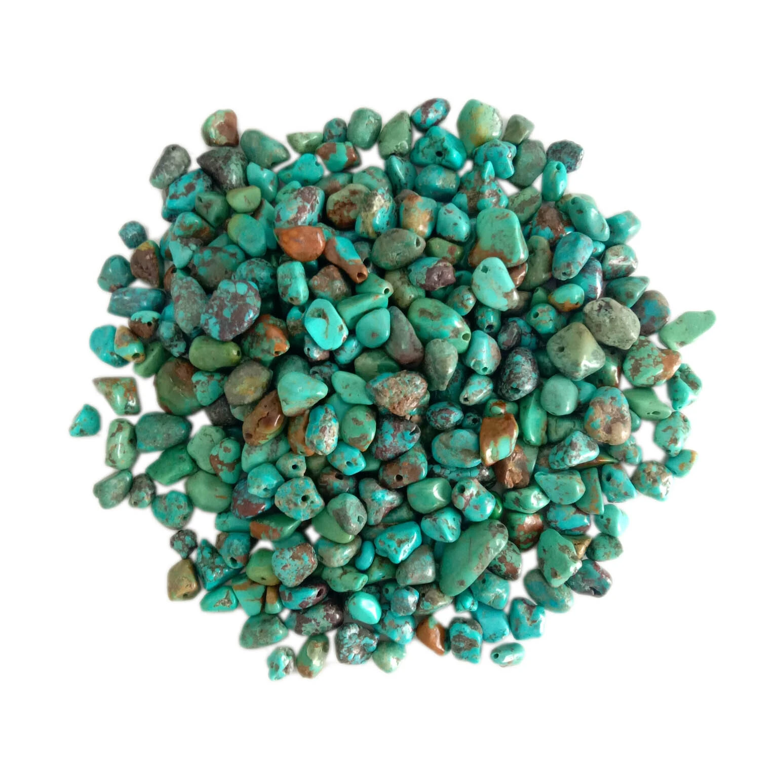 Natural Faceted Leupas Gemstones Batu Pirus Manik 1