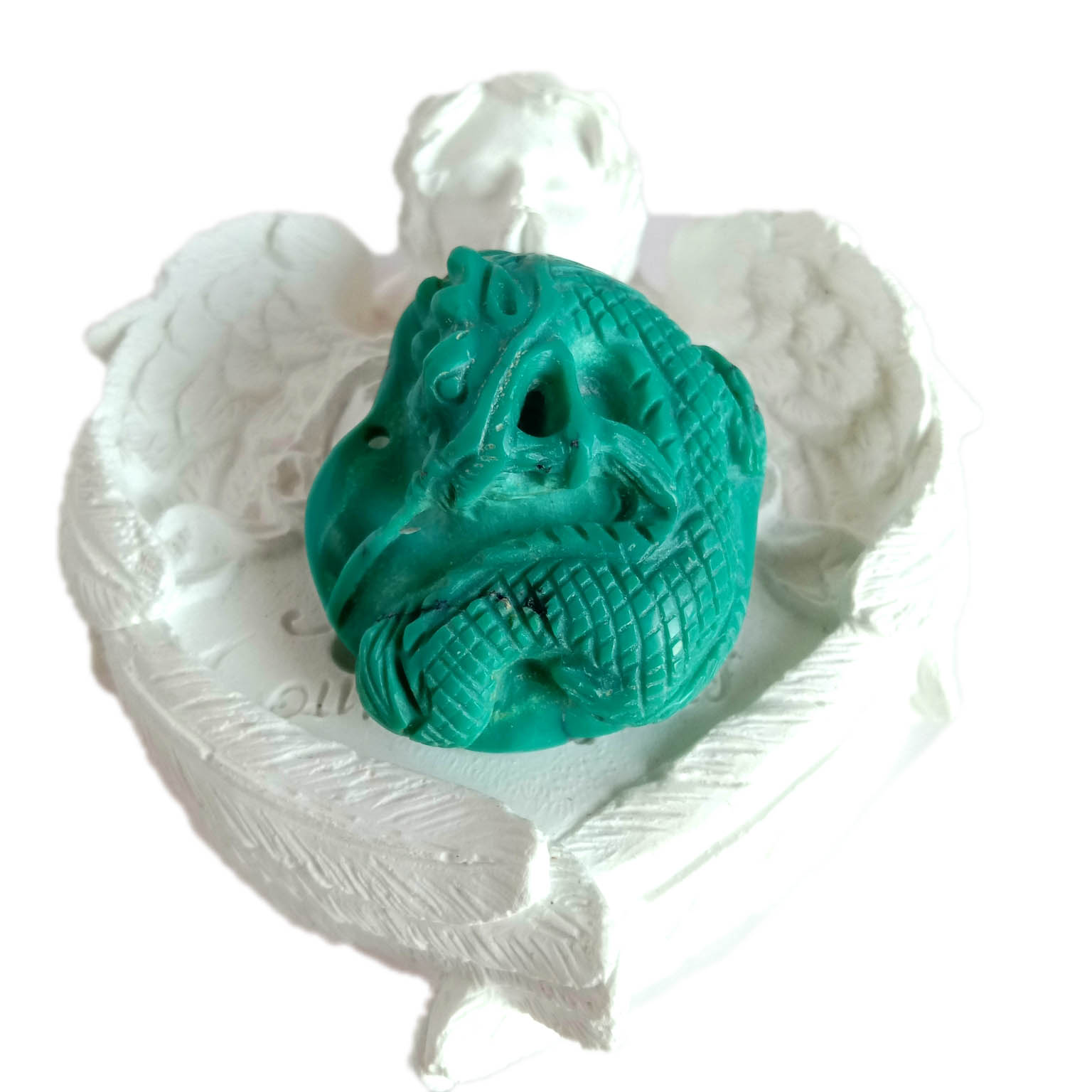 Natural Turquoise Carved Wholesale Lainlaing gidak-on ug porma nga gigamit sa paghimog alahas 15