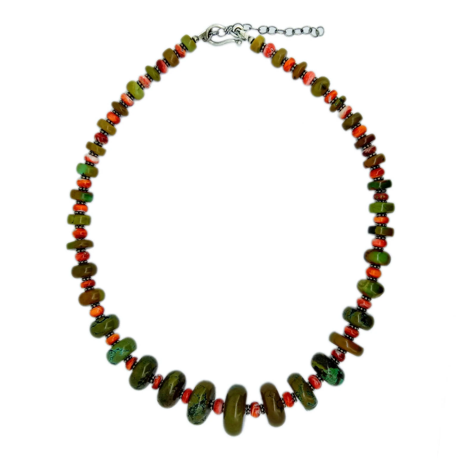 ខ្សែកប្រាក់ Sterling 925 ត្បូងទទឹមធម្មជាតិ និងជាអំណោយសម្រាប់ស្ត្រី ខ្សែកដ៏ប្រណិត 1