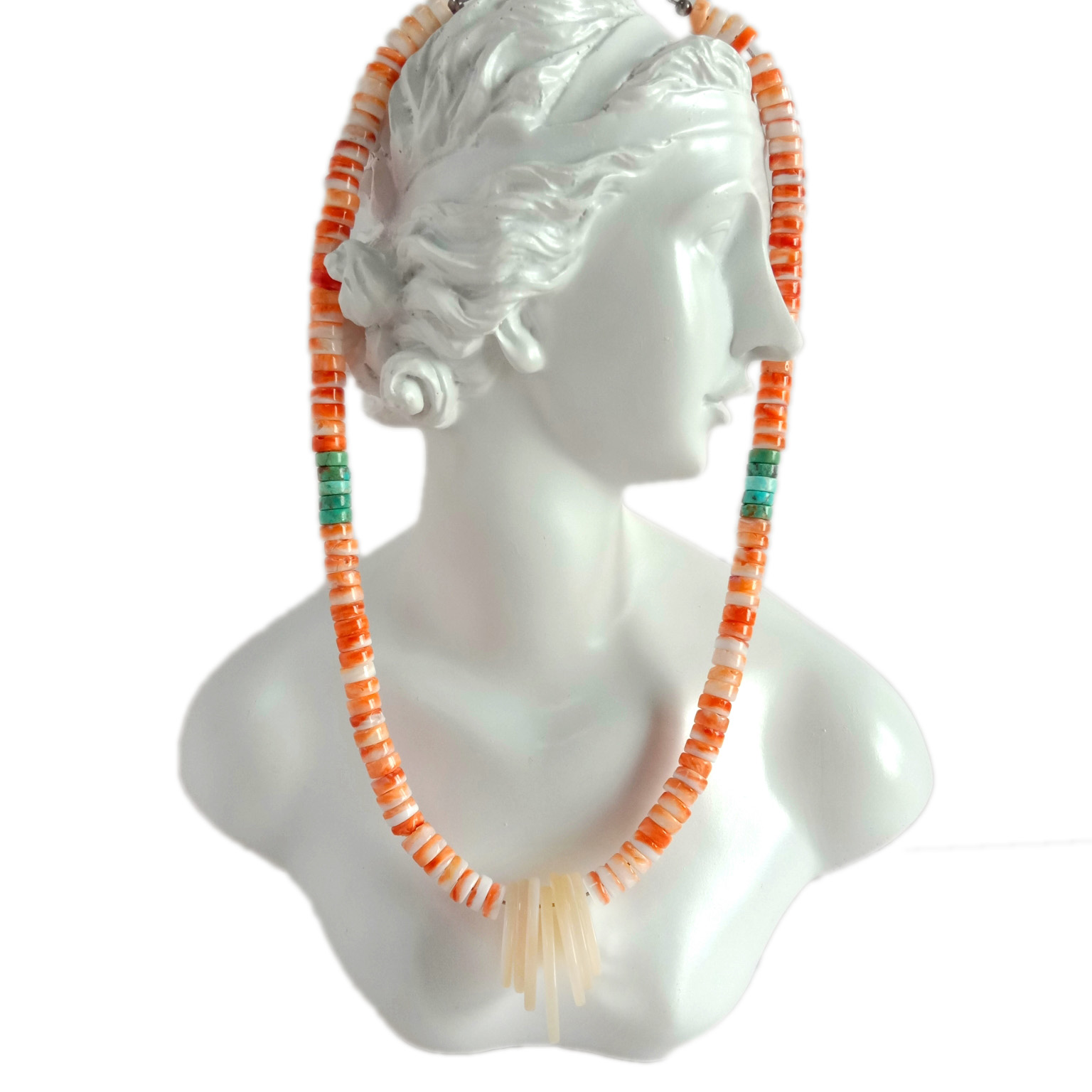 Təbii Firuzə və kəhrəba tikanlı 5-10 mm Orijinal Yerli Amerika 14