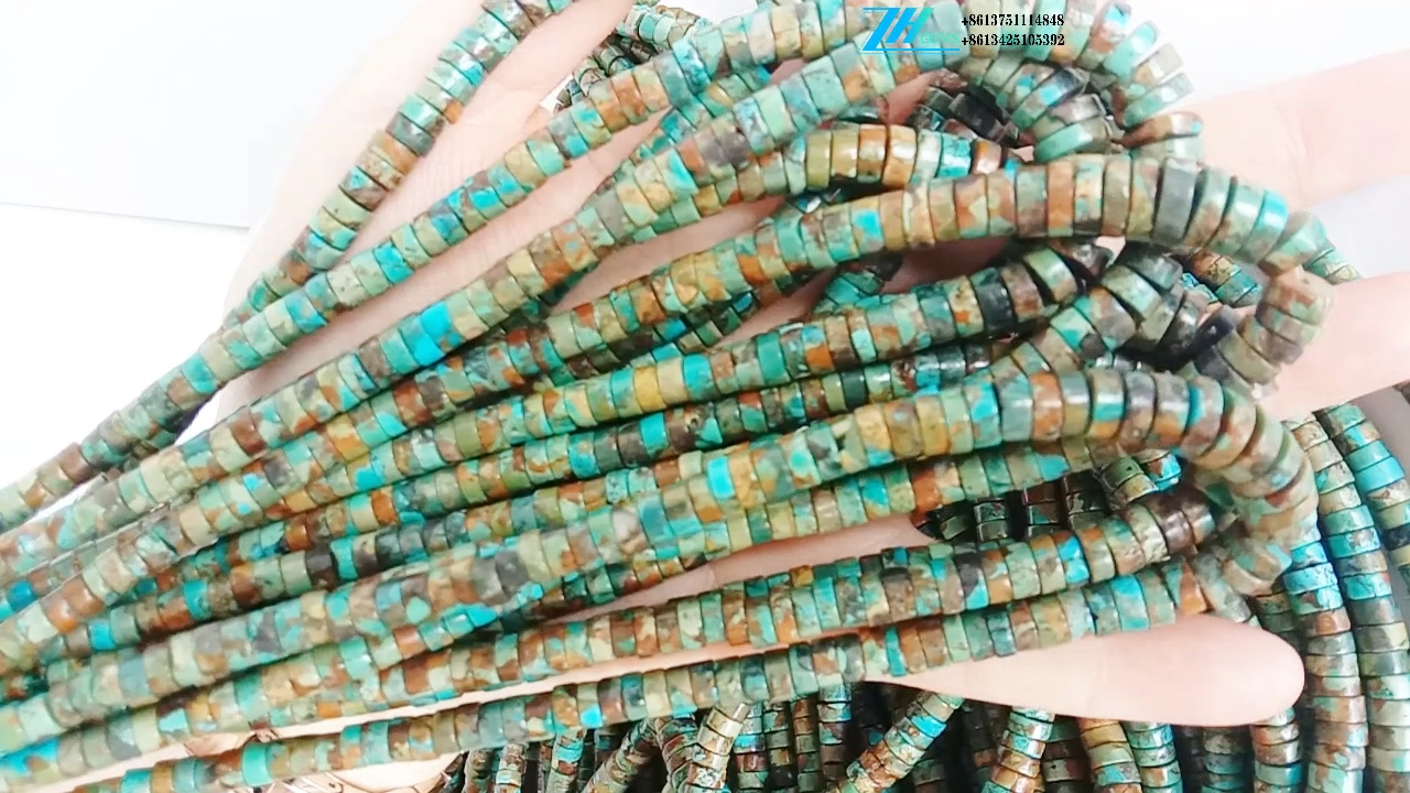 ടർക്കോയ്സ് ഹെയ്ഷി ബീഡഡ് നെക്ലേസ് ചോക്കർ ജ്വല്ലറി ടർക്കോയ്സ് 12