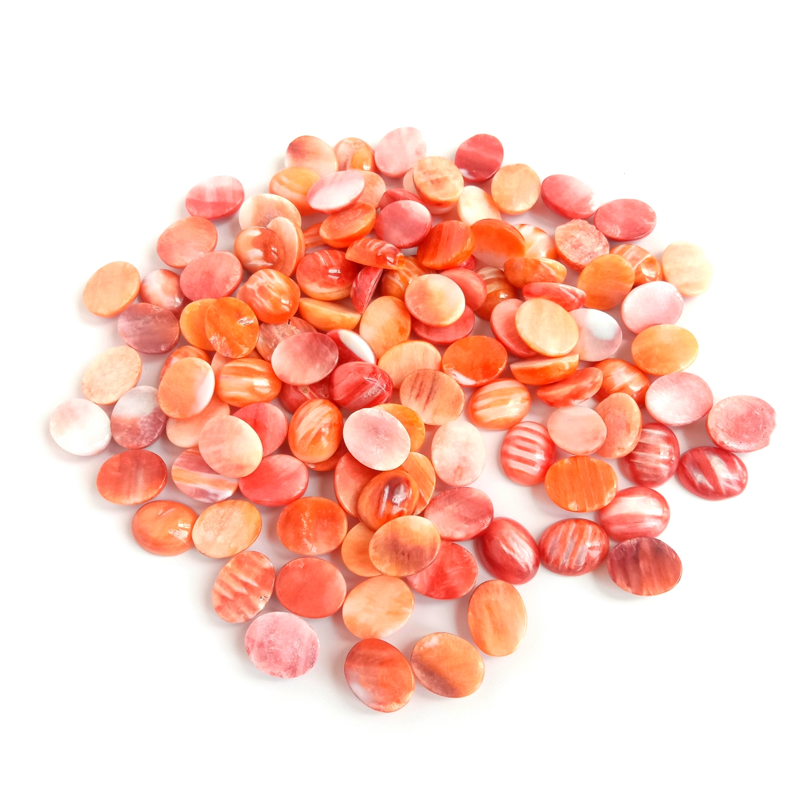 îsotê sirûştî 5-12mm îsotê gêjkî orange Gemstones jewelry 14