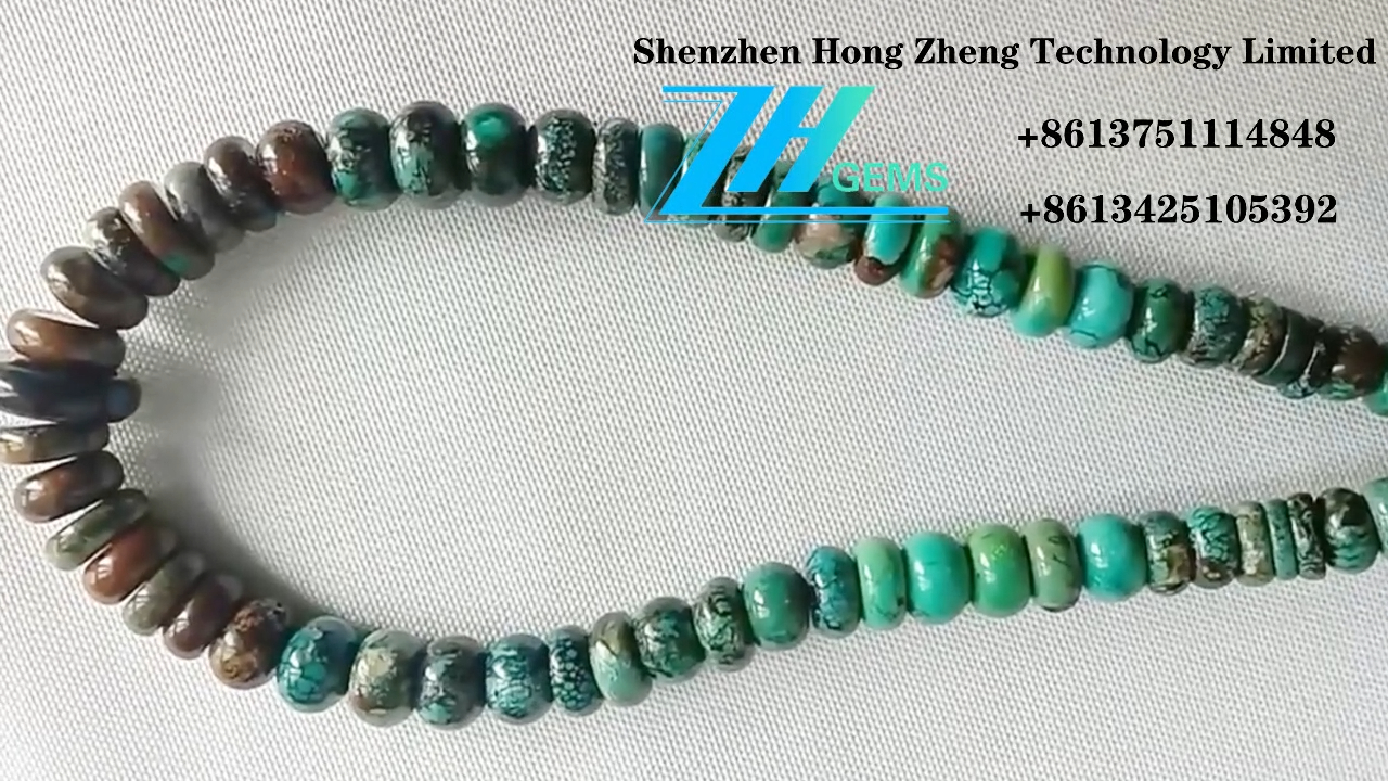 Genuine Kingman Turquoise Beads jewelry natural 12