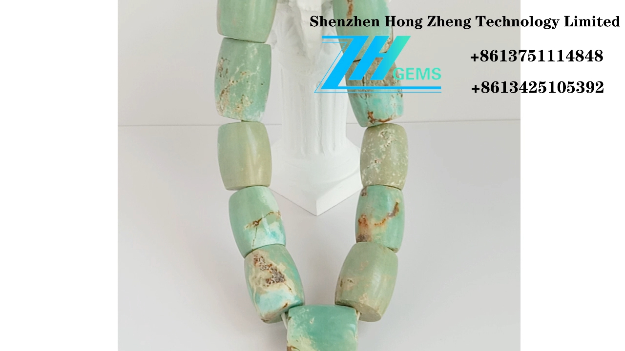 Qiymətli daş firuzəyi bilərzik muncuqlar 10 mm mavi Təbii Daşlar 9