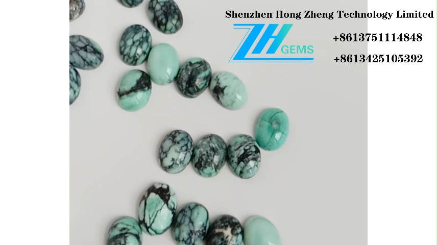 Natural variscite jewelry gemstone variscite Cabochon Loose 8