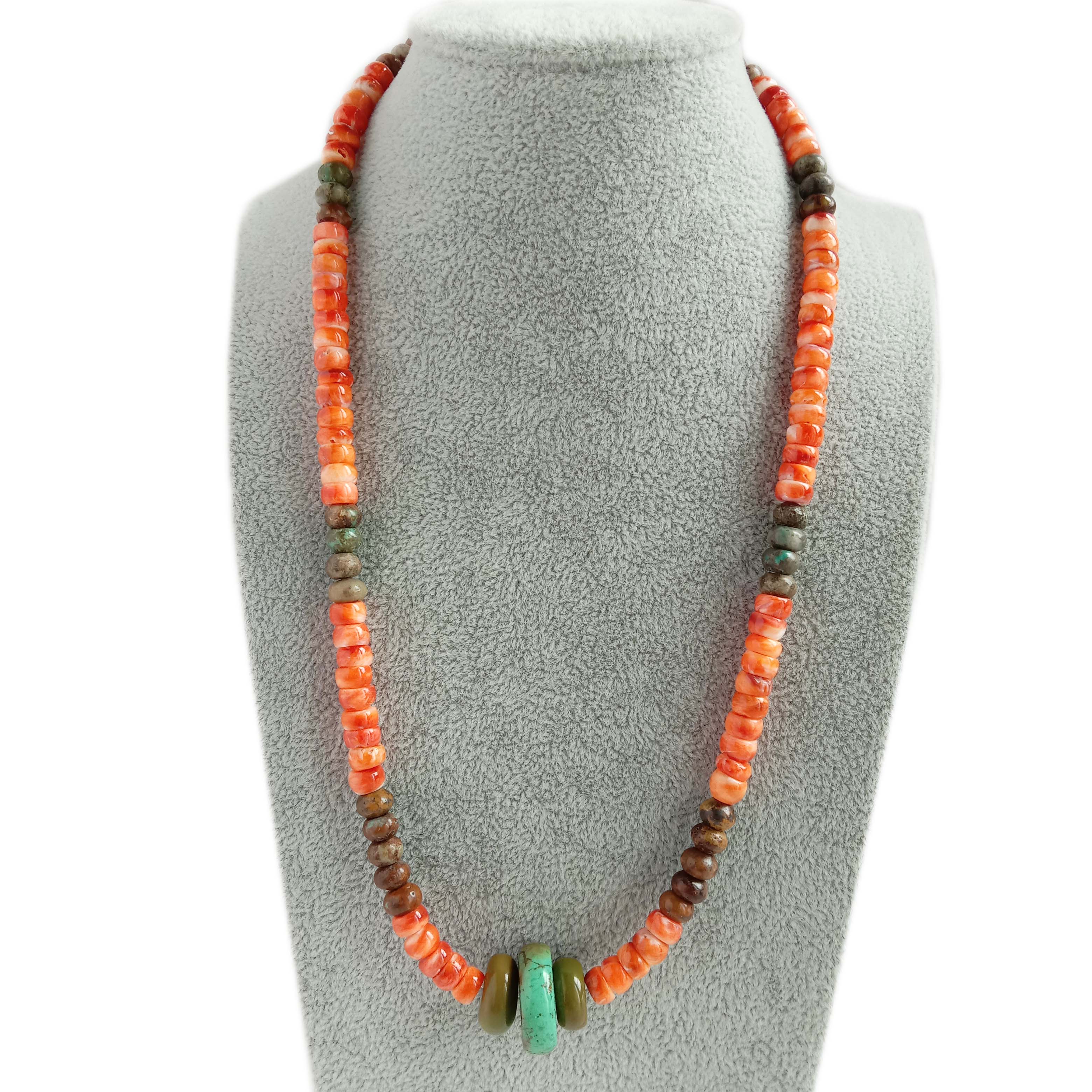 ខ្សែកត្បូងអយស្ទ័រធម្មជាតិ និងត្បូងអយស្ទ័រ គ្រឿងអលង្ការធ្វើដោយដៃ 15