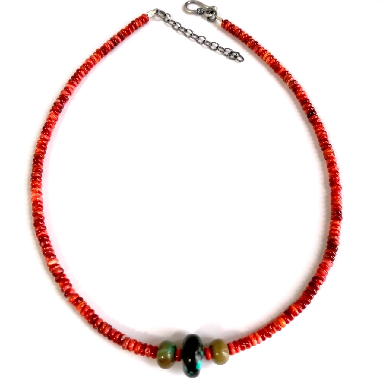 ខ្សែកអង្កាំធម្មជាតិ 925 Sterling Silver 1