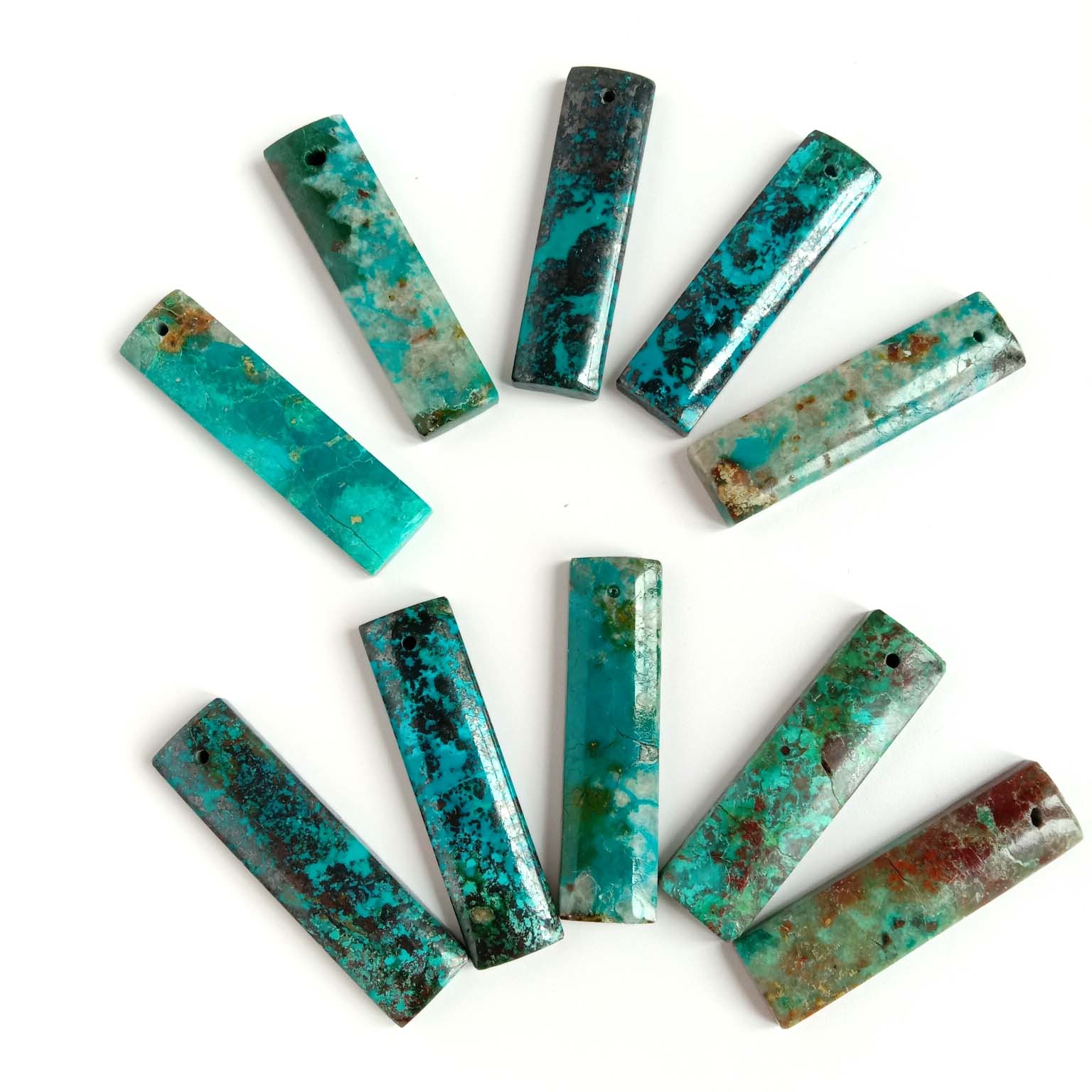 绿松石凸圆形宝石首饰绿松石宝石首饰椭圆形真宝石 15